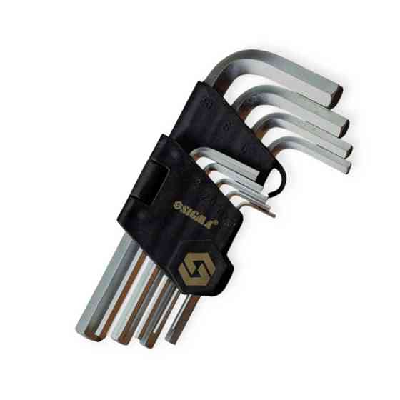 Набор ключей шестигранных коротких HEX 1,5-10 мм, 9 шт. Мукачево