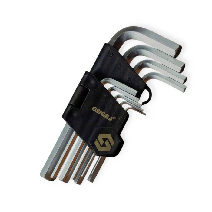 Набор ключей шестигранных коротких HEX 1,5-10 мм, 9 шт. Мукачево - изображение 3