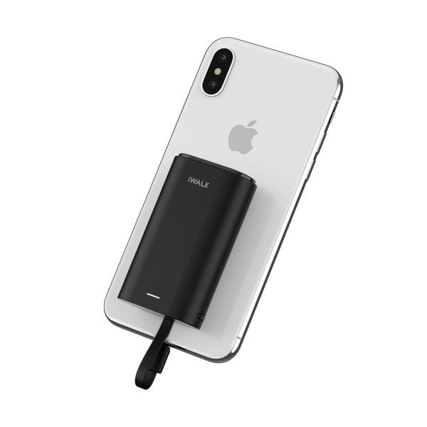 Портативный Power Bank iWALK Link Me 10000 9000 мА·ч, Lightning, Pass-Through, компактный, черный Киев - изображение 16