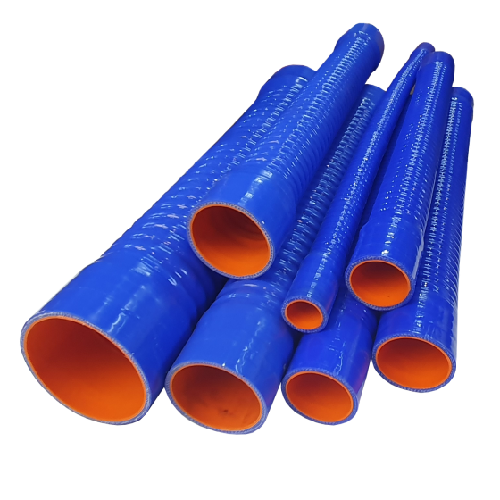 Патрубок 600 мм прямий-гофра d-32 товщина - 5 мм Мукачево