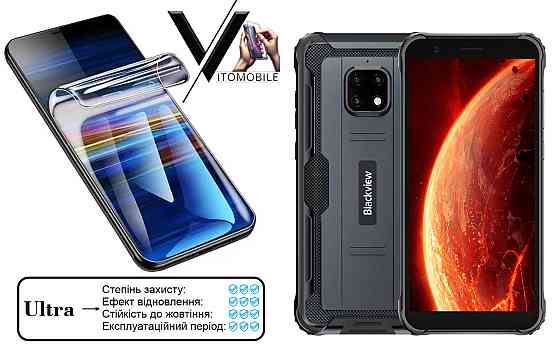 Поліуретанова плівка Ultra для Blackview BV4900, BV4900 Pro, BV4900s – мінімальна товщина, максимальний захист! Київ