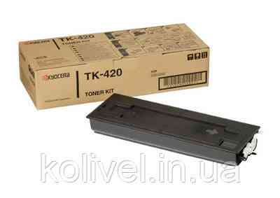Kyocera TK-420, 370AR010 — оригінальний тонер картридж Київ