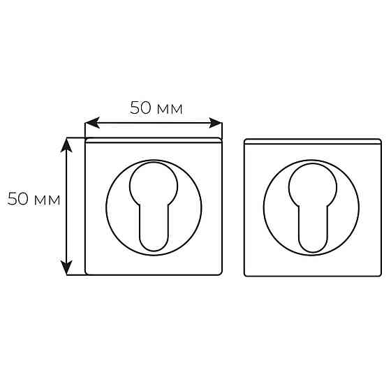 Накладка кл Fimet 211BIC F43 мат бронза Київ