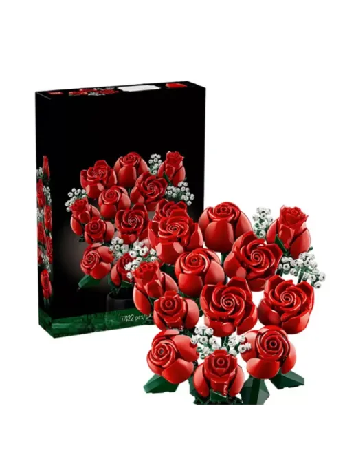 Конструктор Botanicals Букет роз, 822 деталей, в стиле lego лего Запорожье - изображение 1