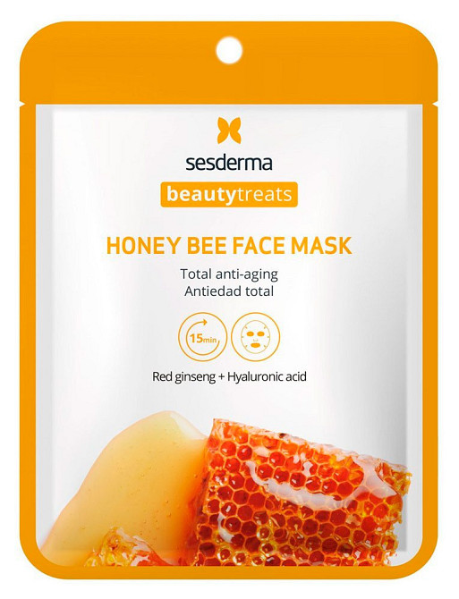 Маска антивікова для обличчя SesDerma Laboratories Beauty Treats Honey Bee Face Mask 25 мл Дніпро - фото 1