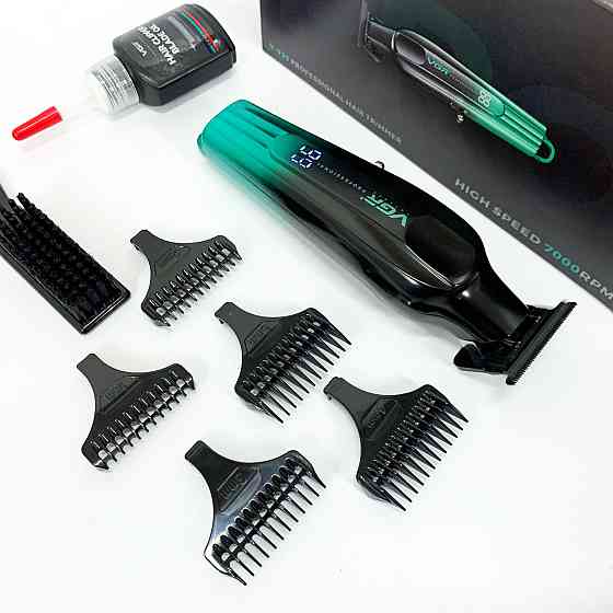 Набір для стрижки волосся на акумуляторі VGR V-935, Електронна машинка для стрижки DM-57 Івано-Франківськ