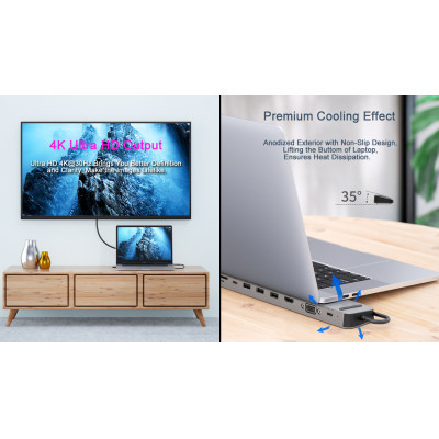 Концентратор REAL-EL CQ-1000, space grey (EL123110005) Винница - изображение 5