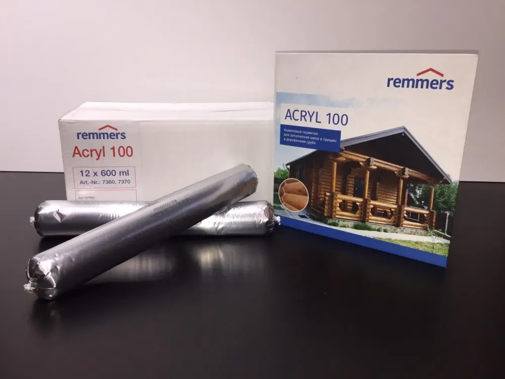 Герметик преміум-класу на акриловій основі Remmers Acryl 600 мл SCHWARZGRAU (чорно-сірий) Киев - изображение 3