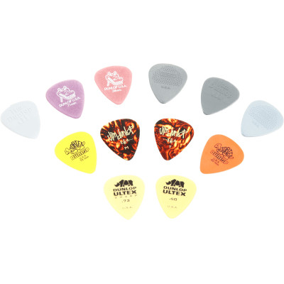 Медиатор Jim Dunlop Guitar Pick LT/MD Variety Pack 12 шт. (PVP101) Винница - изображение 3