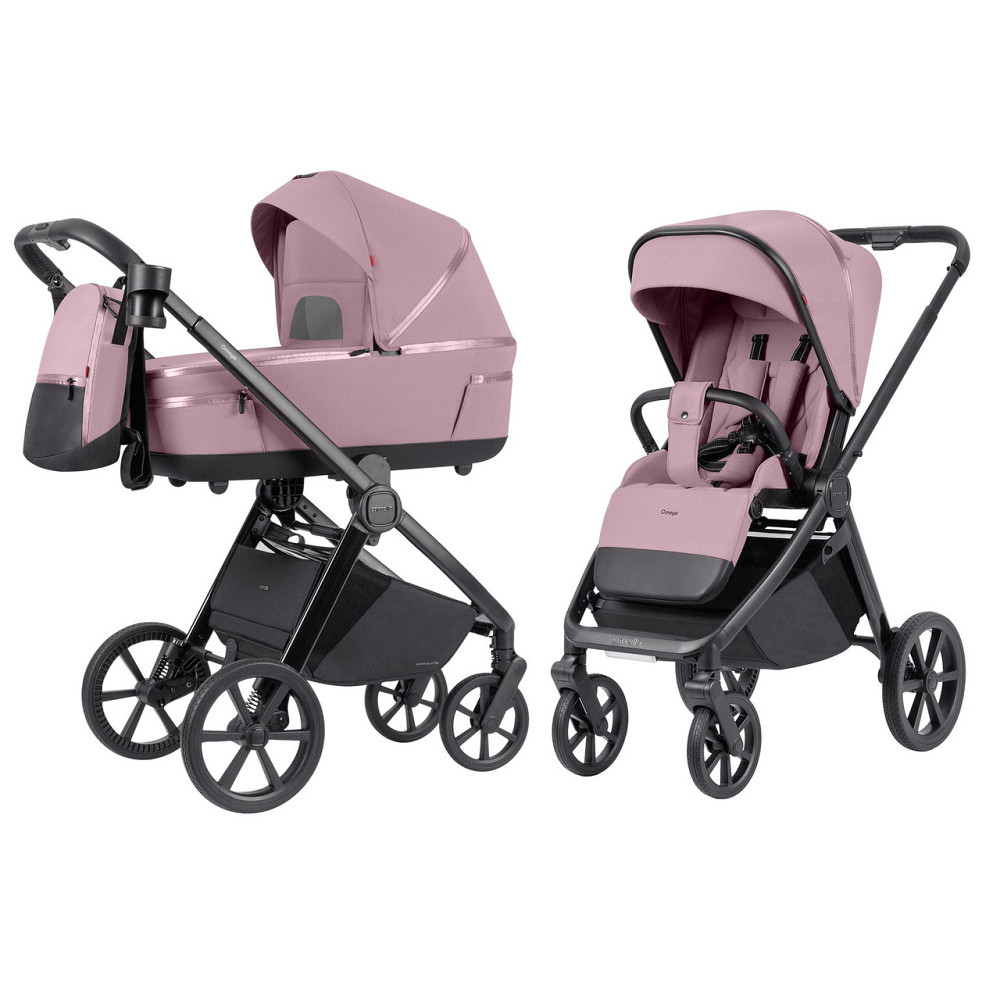 Коляска универсальная CARRELLO Omega CRL-6540/1 Galaxy Pink 2в1, с люлькой и прогулочным блоком Киев - изображение 2