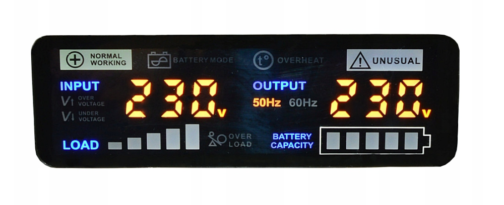 Гібридний інвертор ДБЖ Volt Polska SINUS PRO 1500 E 12/230V 1000/1500W (3SP091512E) Київ - фото 3