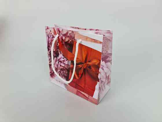 Пакет подарочный под чашку  16/16/8 (артЧ-212) (12 шт) Харьков