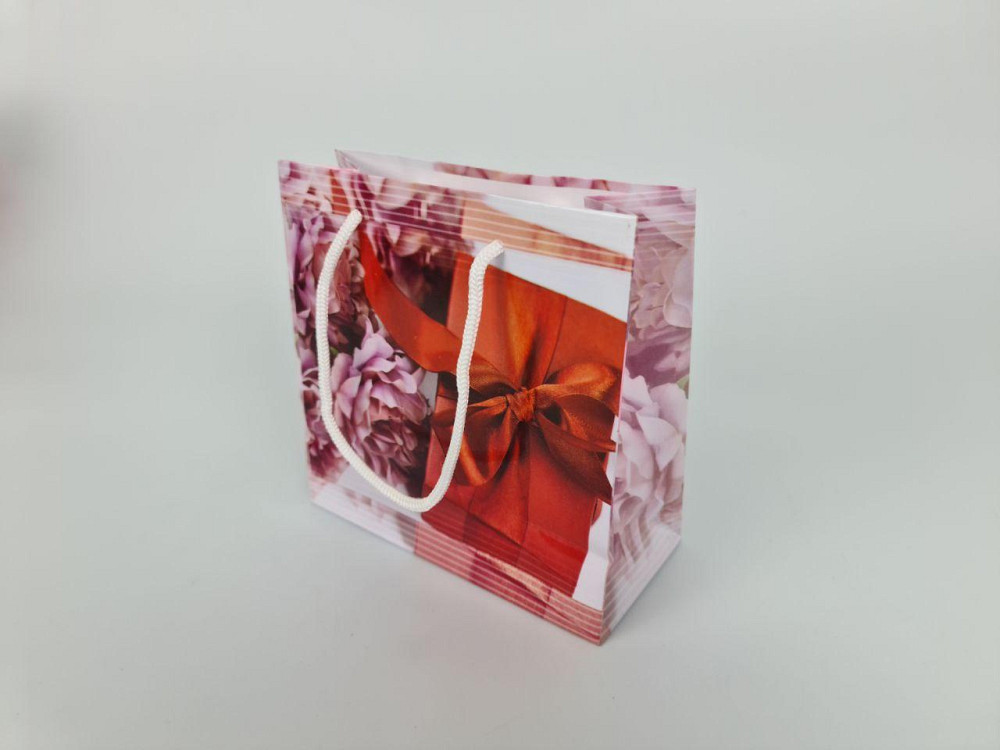 Пакет подарочный под чашку  16/16/8 (артЧ-212) (12 шт) Харьков - изображение 3