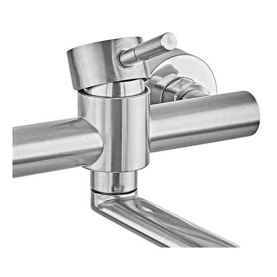 Настінний кухонний змішувач Armata SUS-005 із нержавіючої сталі (CH6472) Харків