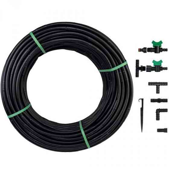 Комплект з крапельної трубкою 50 м, WATER FLOW DRIP, DSWWF50-SET2 Київ