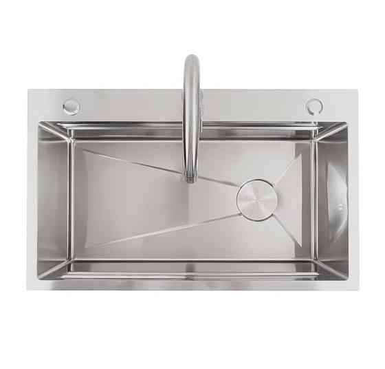 VALESO Кухонна мийка Valeso Handmade CM 75*46B Workstation з нержавіючої сталі Киев