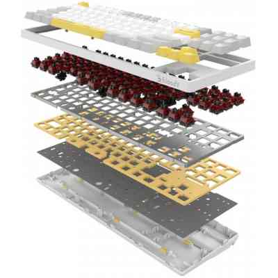 Клавиатура A4Tech Bloody S87 RGB BLMS TKL USB Energy White (4711421993708) Винница