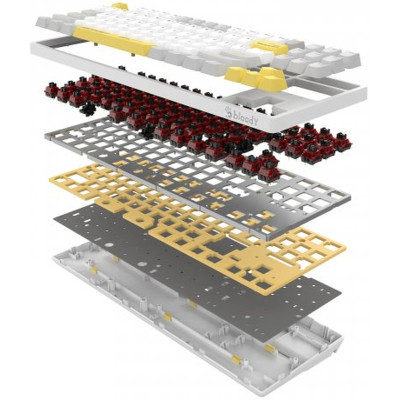 Клавиатура A4Tech Bloody S87 RGB BLMS TKL USB Energy White (4711421993708) Винница - изображение 6