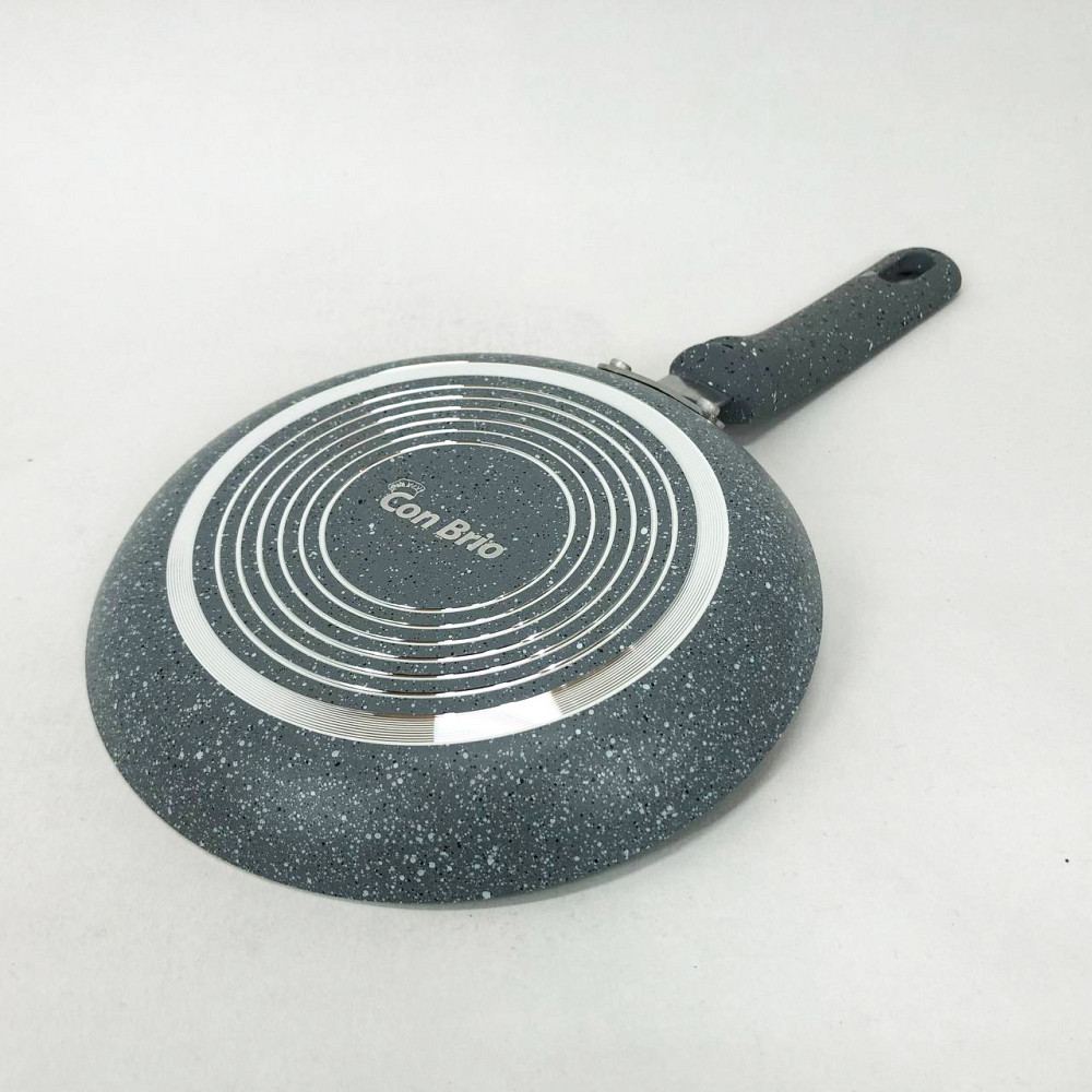 Алюмінієва пательня з антипригарним покриттям Con, Пательня для кухаря, Якісні кухонні пательні AZ-37 Львів - фото 4