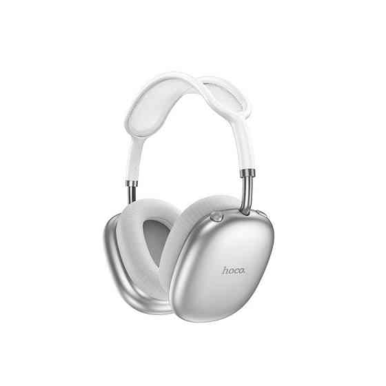 Бездротові накладні навушники HOCO W55 Plus Happiness ANC noise reduction BT headphones Silver Одеса