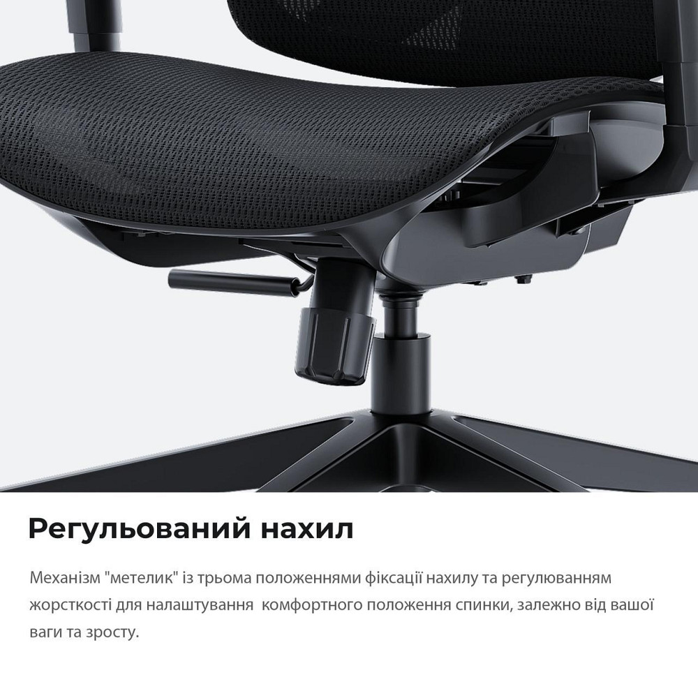 Крісло для геймерів Anda Seat X-Air Mega Size XL Mesh Gray Twilight (AD-WY-01-GGSP) ( Сірий ) Харків - фото 14