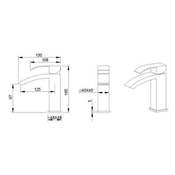 Смеситель для кухни Lidz Tani 007F3 с гибким изливом (k40) LDTAN007F3GCR31869 Grey / Chrome Киев