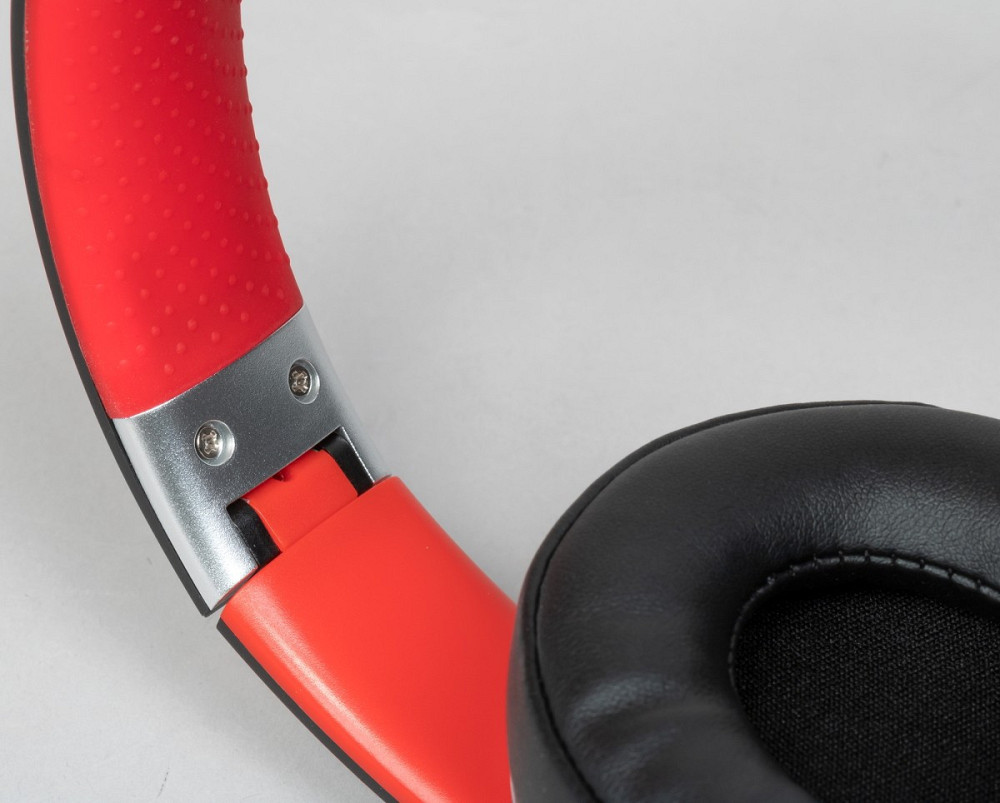 Бездротові накладні навушники з мікрофоном Lenovo HD200 Bluetooth складна гарнітура для ігор з шумозаглушенням, червоно-чорний Запоріжжя - фото 8