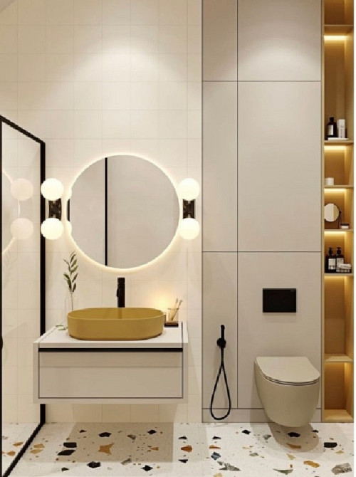 Змішувач гігієнічний TOPAZ LOFT TLF 32106-H39-BL Київ - фото 8