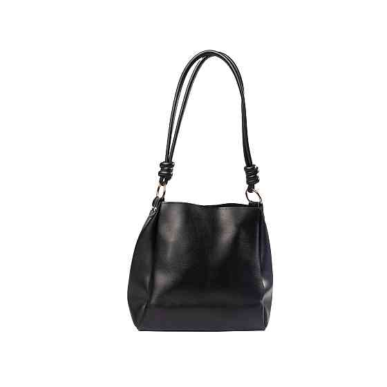 Сумка женская на плечо стильная, повседневная универсальная женская сумка-тоут, Черный Каменец-Подольский