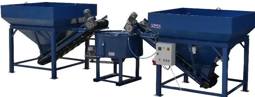 Бетонный мини полуавтоматический завод Sumab 3 м3/час Харьков - изображение 2