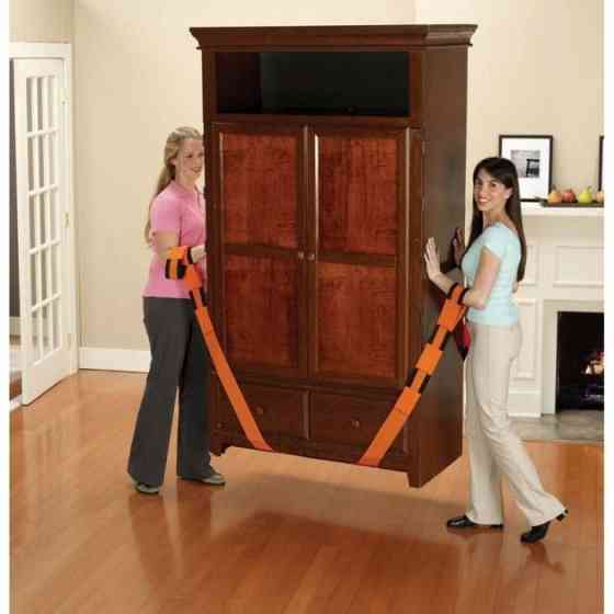 Ремені для перенесення меблів Carry Furnishings Easier 2 шт. до 200 кг 2.5 м UC-62 Львів