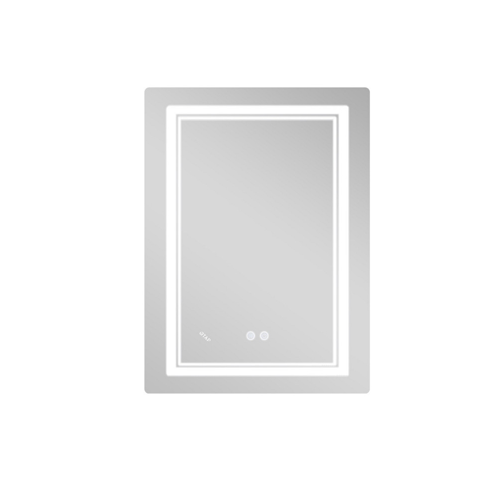 Дзеркало Qtap Cardinal (CA2) 600х800 з LED-підсвіткою Touch, з антизапотіванням, з димером, темп. кольору (3000-6500K) Reverse Київ - фото 3