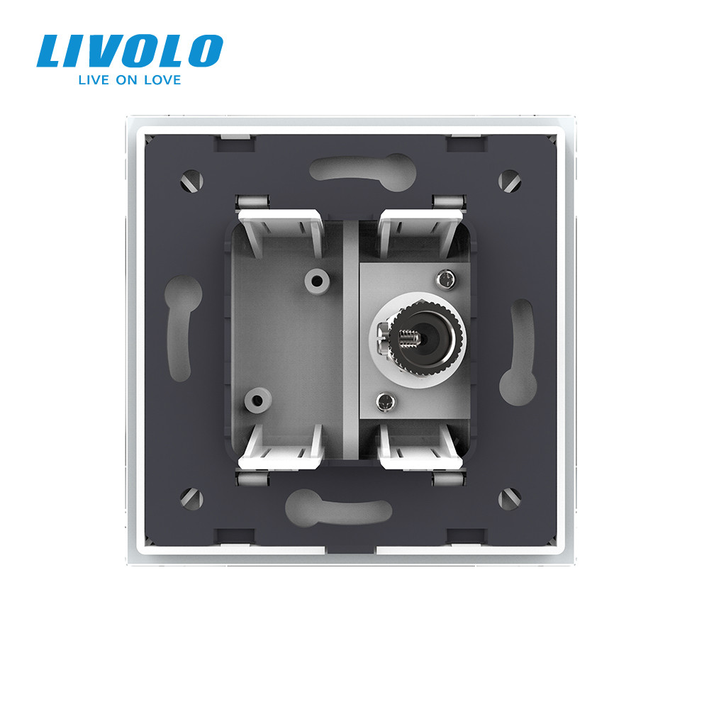 Розетка телевізійна Livolo білий скло (VL-C791V-11) Коломыя - изображение 6