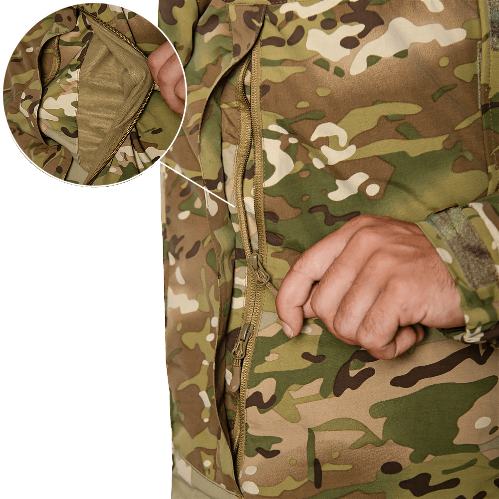 Тактическая зимняя мембранная куртка Defender 7 level ClimaGuard (Мультикам) размер L Винница - изображение 7