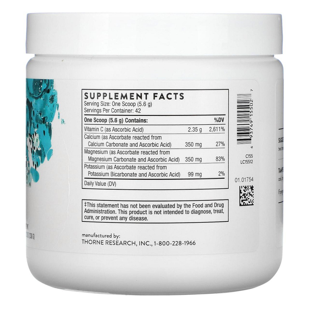 Вітамін С Thorne Buffered C Powder 236 грам Київ - фото 2