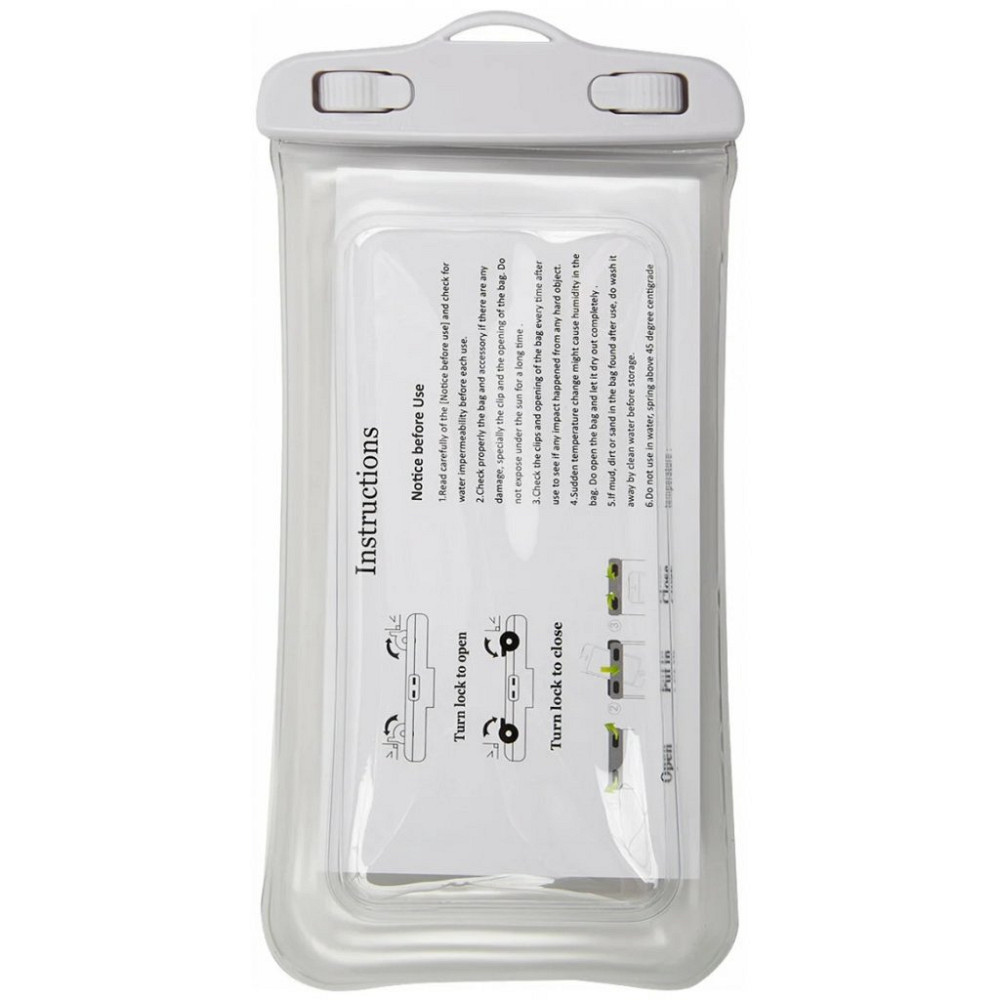 Водонепроникний чохол Usams YD007 (Білий) Миколаїв - фото 3