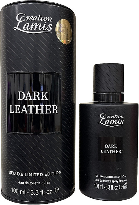 Туалетная вода мужская Dark Leather Creation Lamis 100 мл Запорожье - изображение 1