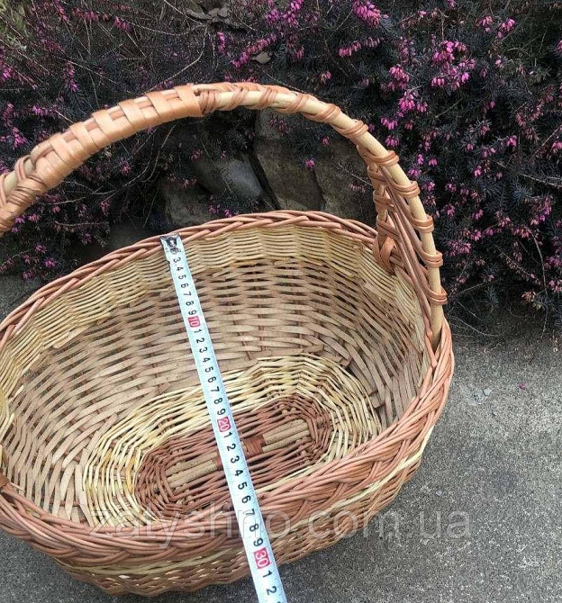 Кошик на паску плетений з лози Київ - фото 6