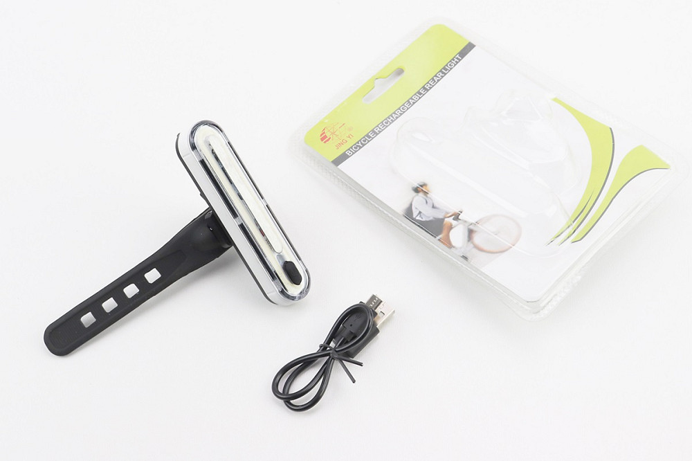 Ліхтар задній 60 lumen, Li-ion 3.7V 700mAh зарядка від USB, вологозахисний, JY-6085C Київ - фото 1