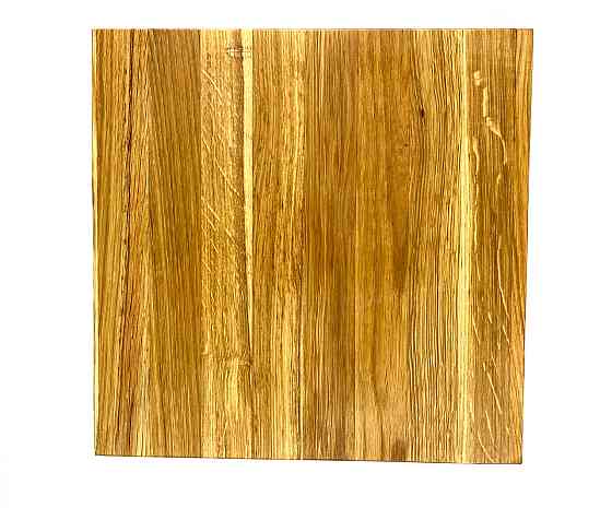 Деревянная тарелка квадратная из натурального дерева, закусочная тарелка 30х30х2,5 см Каменец-Подольский