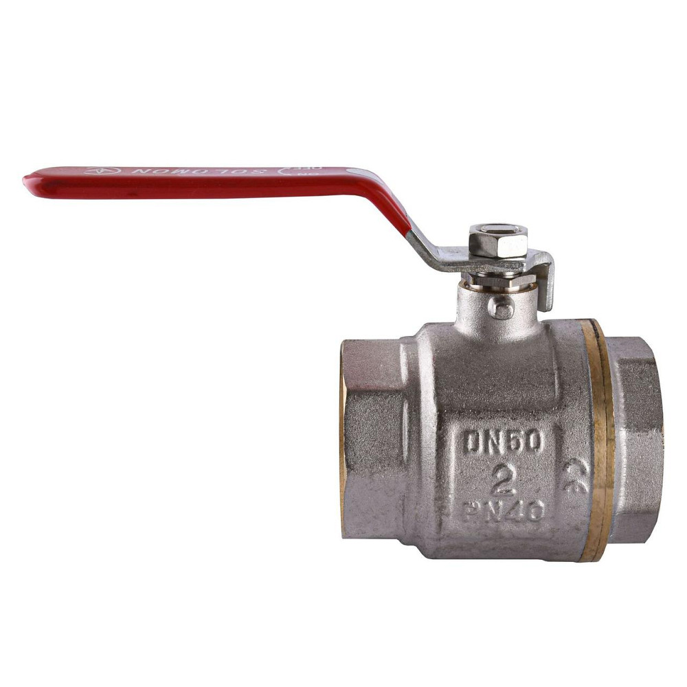 Кран шаровый прямой SOLOMON 2″ ВВ КР PN40 В1001 (000001500) Киев - изображение 2