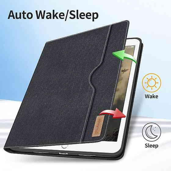 Фирменный защитный чехол-книжка DTH-PANDA для iPad 10.2