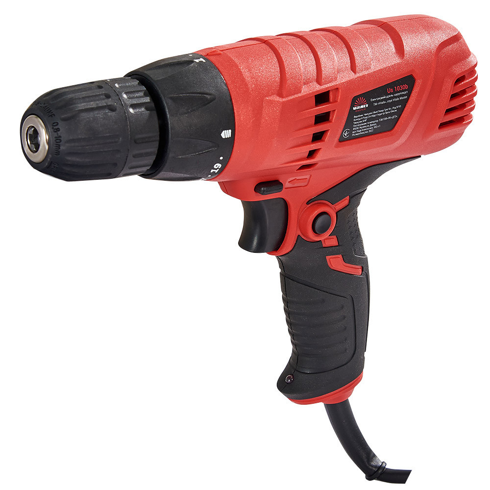 Дриль-шурупокрут електричний Vitals Master Us 1030b Харків - фото 1