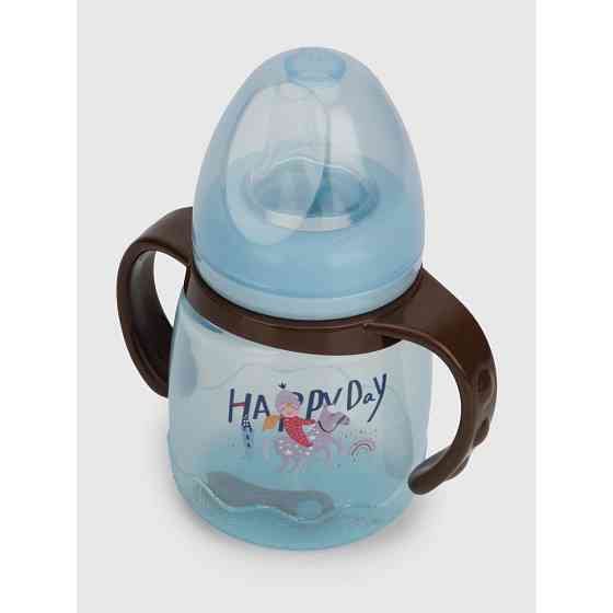 Поїльник з силіконовим носиком MGZ-0314(Blue) 180 мл Вінниця