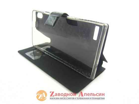 Чехол книжка Huawei P6 Smart Case черный Одесса