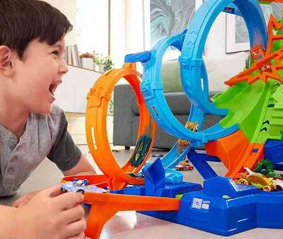 Трек Хот Вилс Невероятные Веражи и Петли Hot Wheels HXT06 ОРИГИНАЛ! Харьков