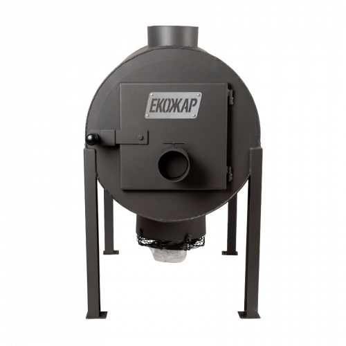 Піч буржуйка булер'ян Екожар Про 350 ПЛЮС з вбудованим вентилятором Київ - фото 2