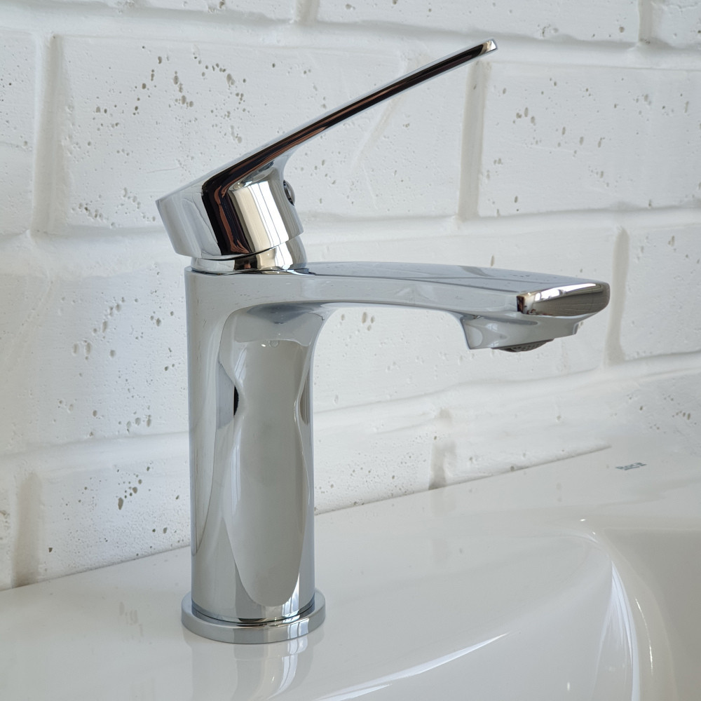 Змішувач для умивальника IMPRESE KAMPA хром, 35 мм Київ - фото 7