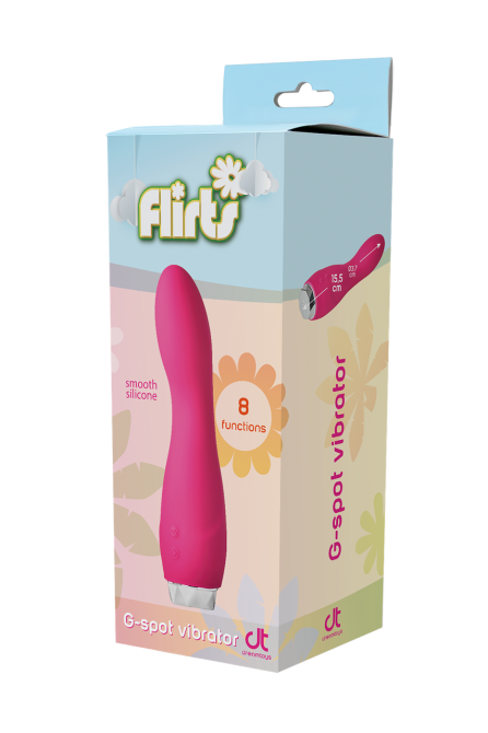 Вибратор для точки G Dream Toys Flirts G-Spot, розовый, 17 см х 3 см Sex Aura Киев - изображение 7