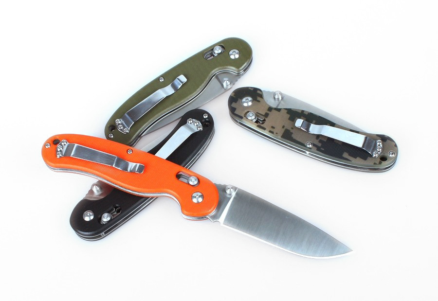 Ніж складаний Ganzo G727M камуфляж Київ - фото 5